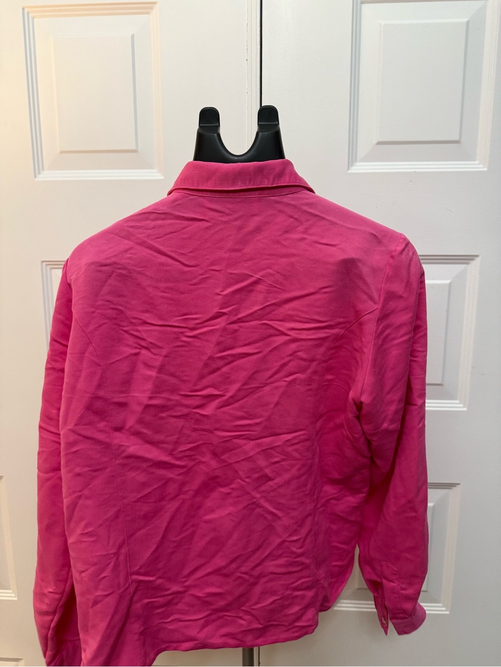 White Stag Hot Pink Button-Front Shirt - Picture 4 of 5